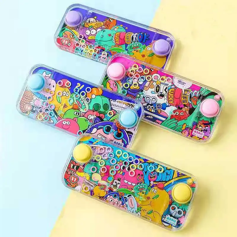 1pcs Water Circles Ring Game Machine Nostalgic Childhood Classic Nostalgic Children's Water Game Machine Toys For Chldren 5