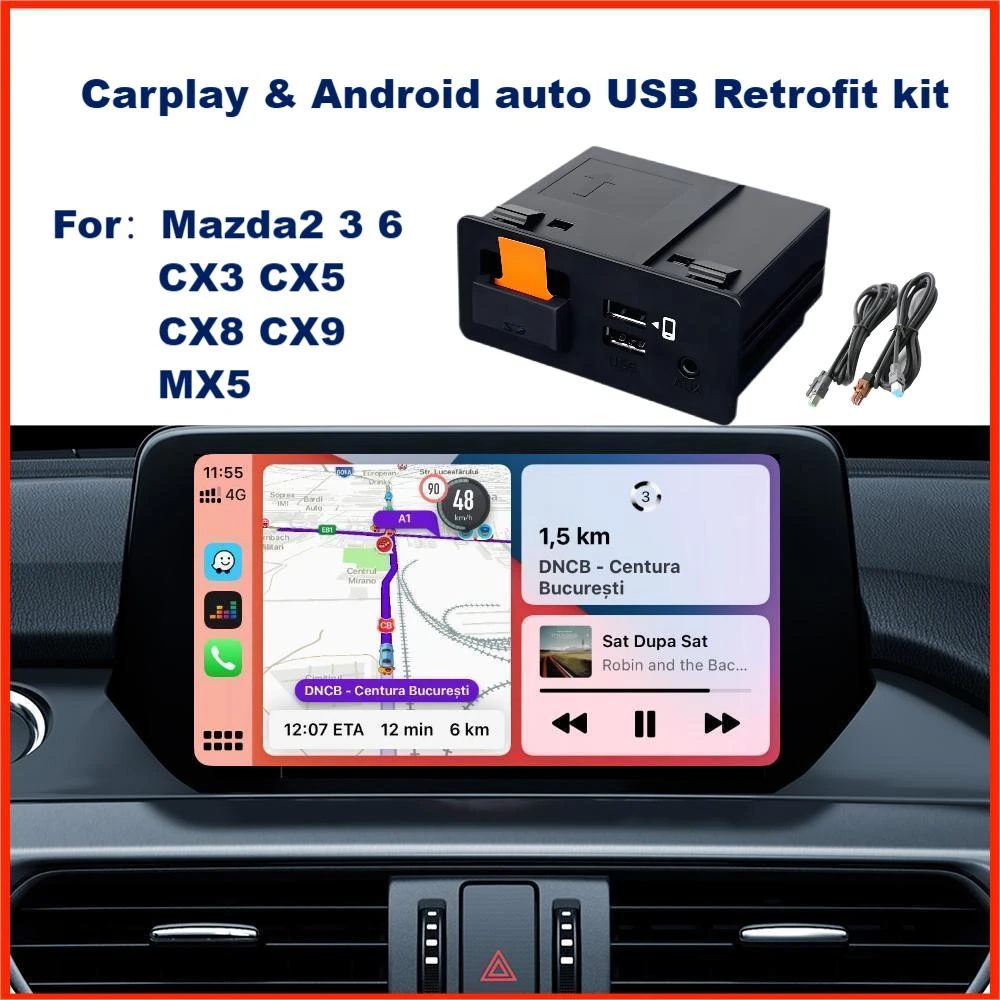 Suitable for Mazda retrofit and upgrade Apple carplay and Android auto