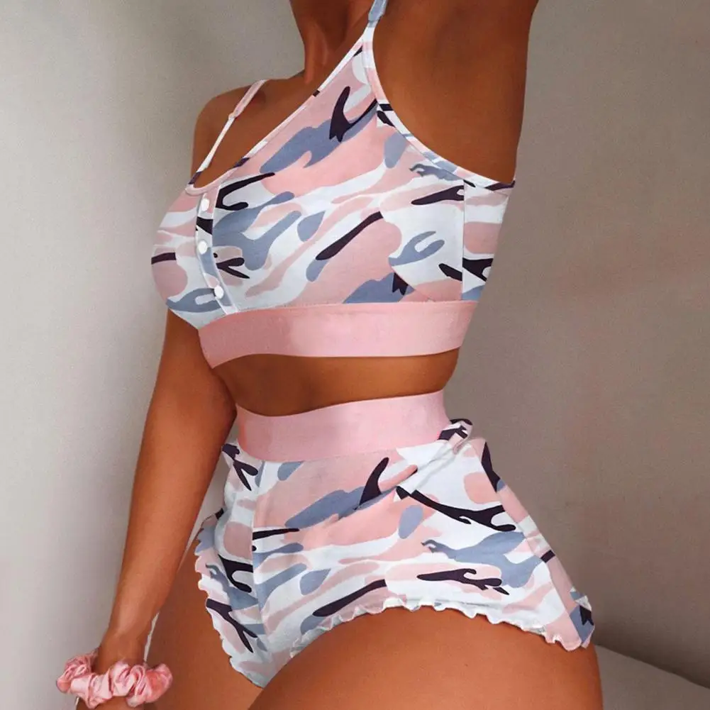 2pcs Vest Style High Waist Lady Beach Outfit Waistband Sweet Heart Top Shorts Bikini Set Brazil Push Up Beachwear Bathing Suit Aliexpress