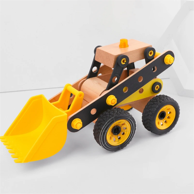 

Montessori Activity Board Excavator Montessori Wood Games Busy Board Accessories Learning Games For Kids 3 Years C64W