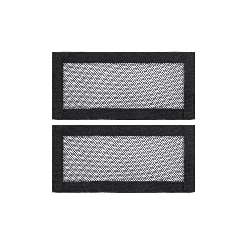Backseat Air Vent Cover for Model Y 2017-2024 Model 3 2017-2023 Upgraded Mesh Cloth and Velcro Anti Clogging and Dustproof Net