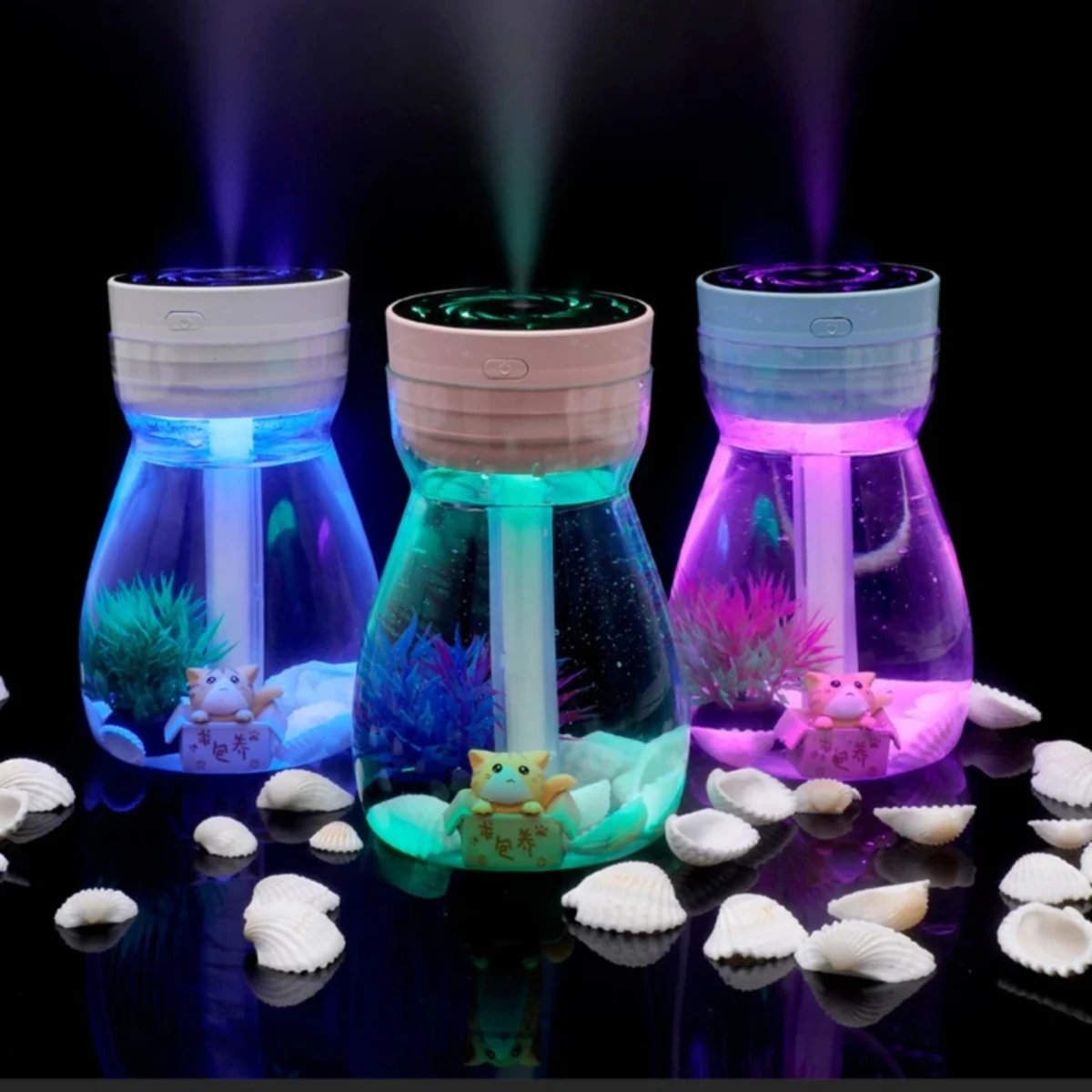 20CC لطيف متمنيا زجاجة الذكية الهواء المرطب USB ضب...