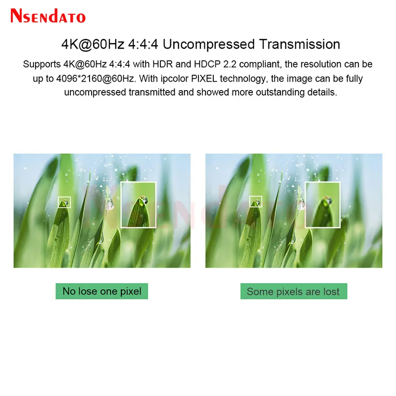 LKV993 4K 60Hz 4:4:4 HDMI Optical Extender 40Km Over IP Uncompressed HDMI Video Audio Transmitter and Receiver With IR For PC TV