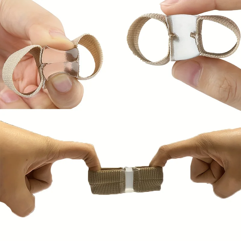 Adjustable Elastic Toe Separator with Dual Loop Design Finger Separator Toe Spacers Foot Care & Nail Support Ideal for Home toe separators