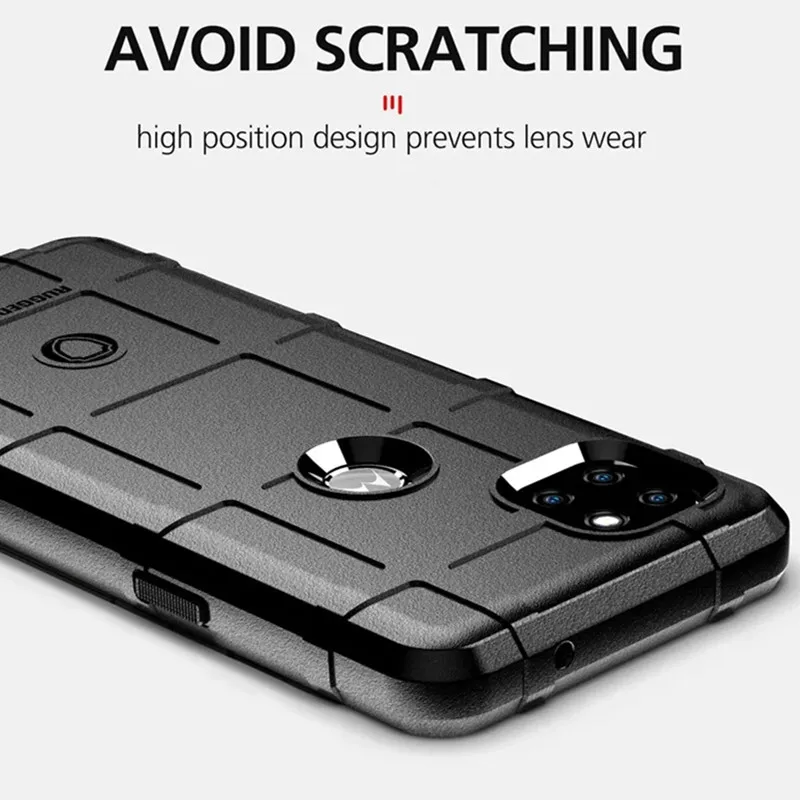 Durable Soft Shield Anti-Knock Matte Back Cover for Motorola Moto G 5G and One 5G Phones
