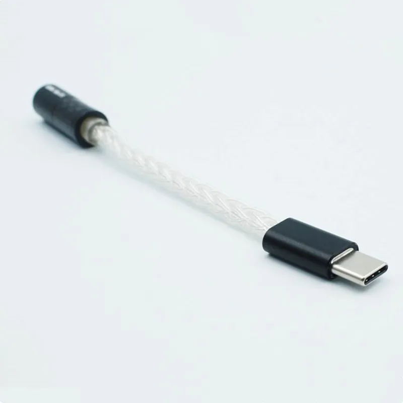 ISN Audio TD2/TD3/TD4 Type-C to 3.5mm/2.5mm/4.4mm 32Bit/384kHz DSD64/128 HiFi DAC AMP Cable Adapter