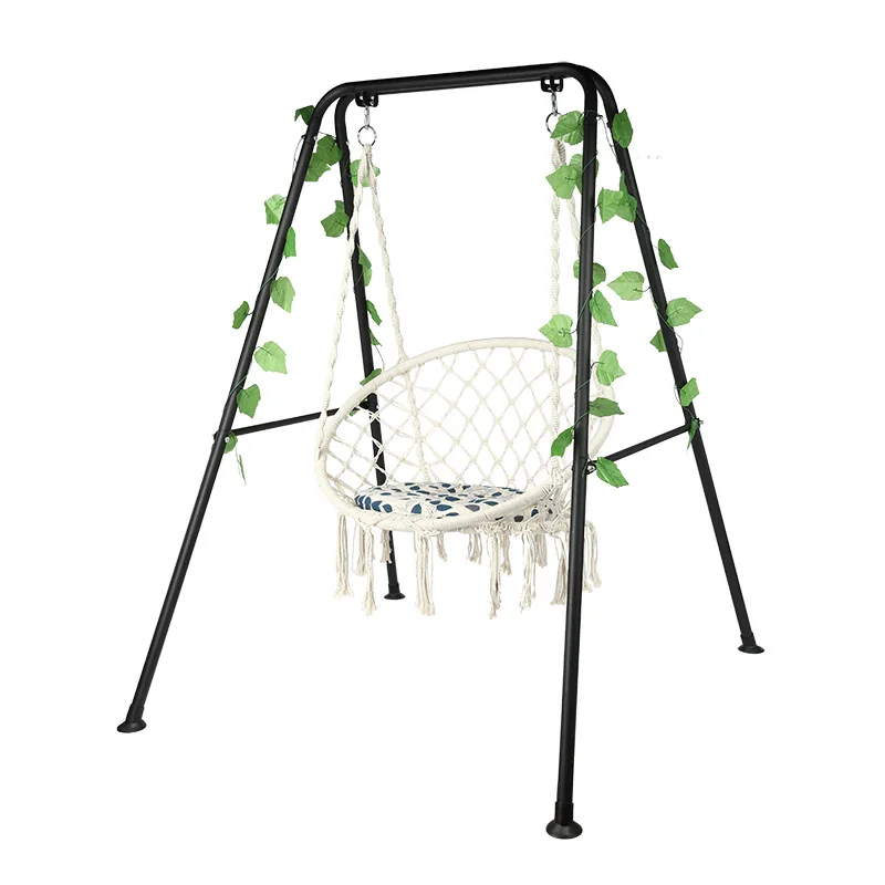 Swing Hanging Chair Outdoor Folding Swing for Yard Rocking Chair for
