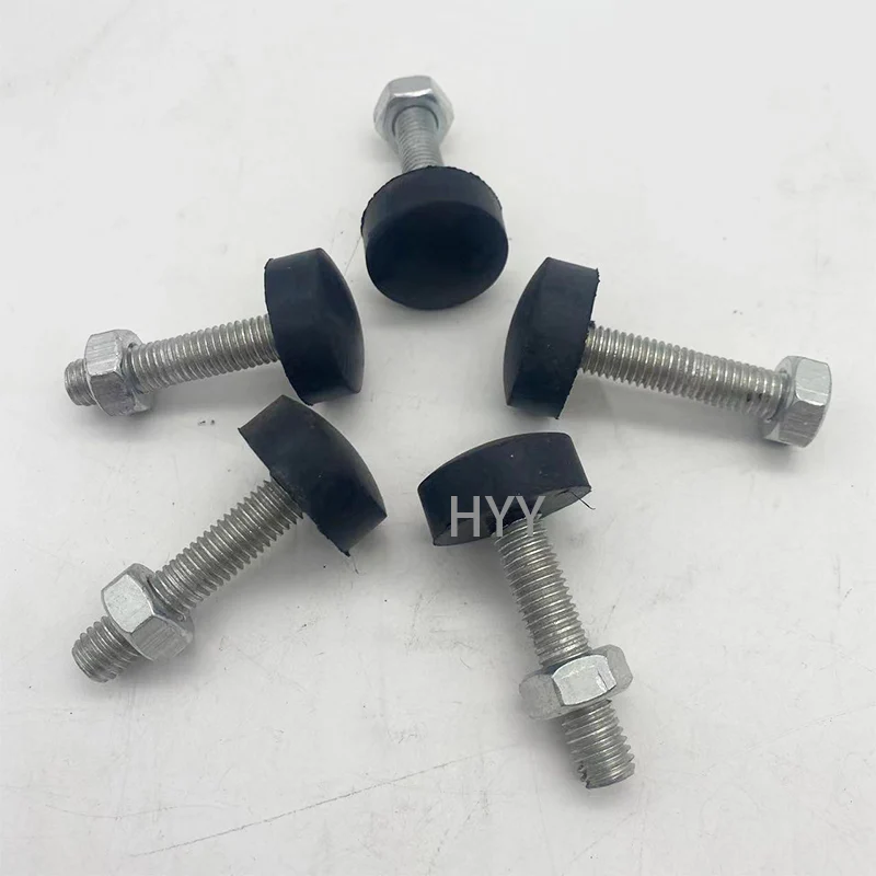 For Komatsu cab door anti-collision rubber pellets door top glue high quality Excavator accessories