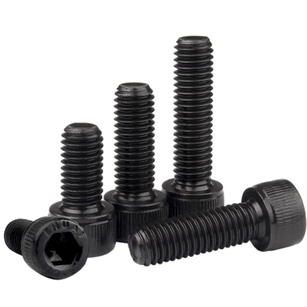 M1.6 M2 M2.5 M3 M4 M5 M6 M8 A2-70 304 Stainless Steel grade 12.9 steel Hexagon Hex Socket Head Cap Allen Bolt Screw 5/10/50Pcs