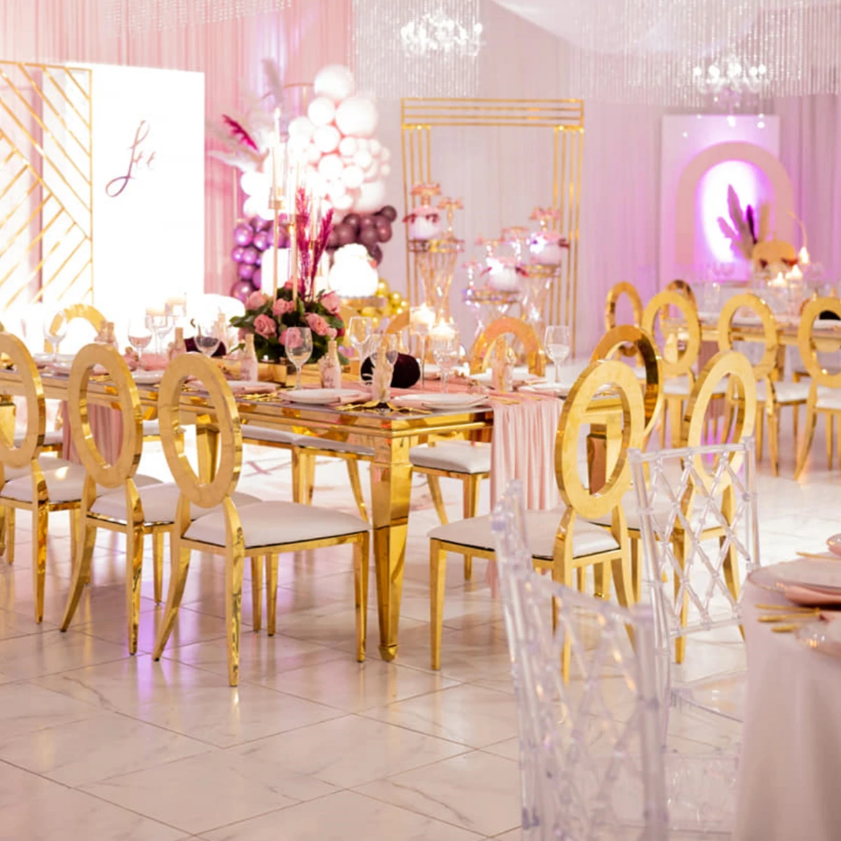 4pcs/24pcs/6pcs/12pcs)High Quality Hotel Events Dining Furniture