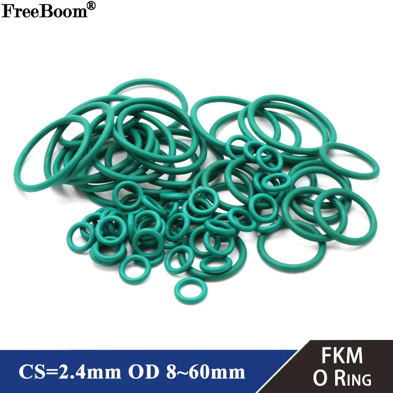 1/4 FKM O-Rings - 25 Pack