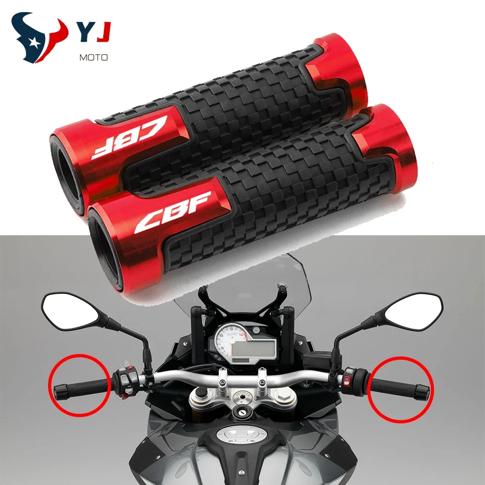 

New Rubber Handlebar Handle Bar Grip Cover For Honda CBF 125 150 250 500 600 S 1000 CBF500 CBF600 CBF1000 Motorcycle Accessories