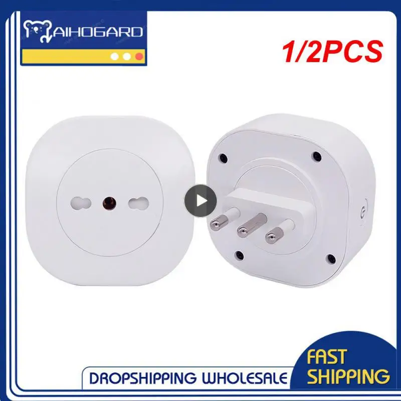 

Умная розетка Tuya с Wi-Fi, 16 А/10 А, 1/2 шт.