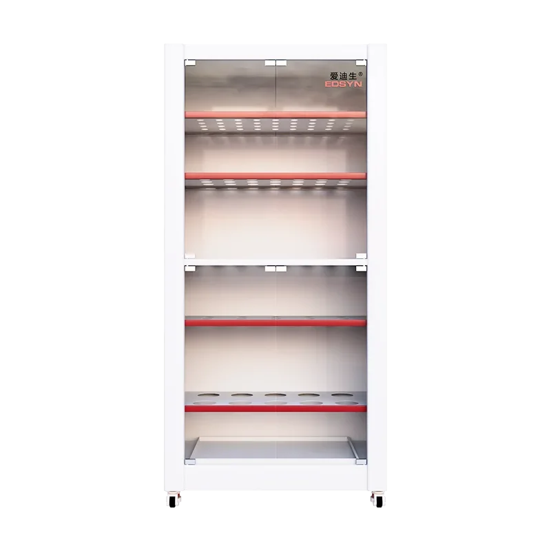 Laboratory Utensil Cabinet 1.2mm All Steel Cabinet 900 * 450 * 1870 Anti-static
