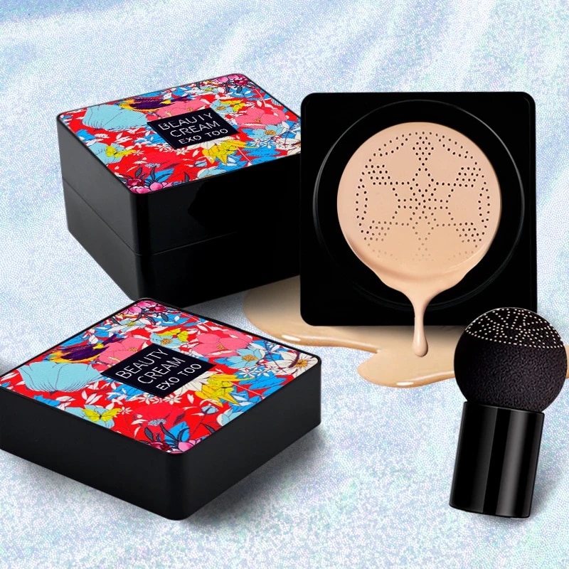  Small Mushroom Head Air Cushion Concealer Isolation Moisturizing Brighten Beauty Cream Bb Brightening Skin Tone Beauty Air 2cloS 