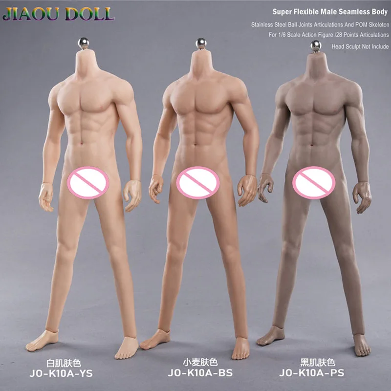 Jiaoudoll Jiaou Doll 1/6 Figure Bodybuilding Muscle Male Body - Action  Figures - AliExpress