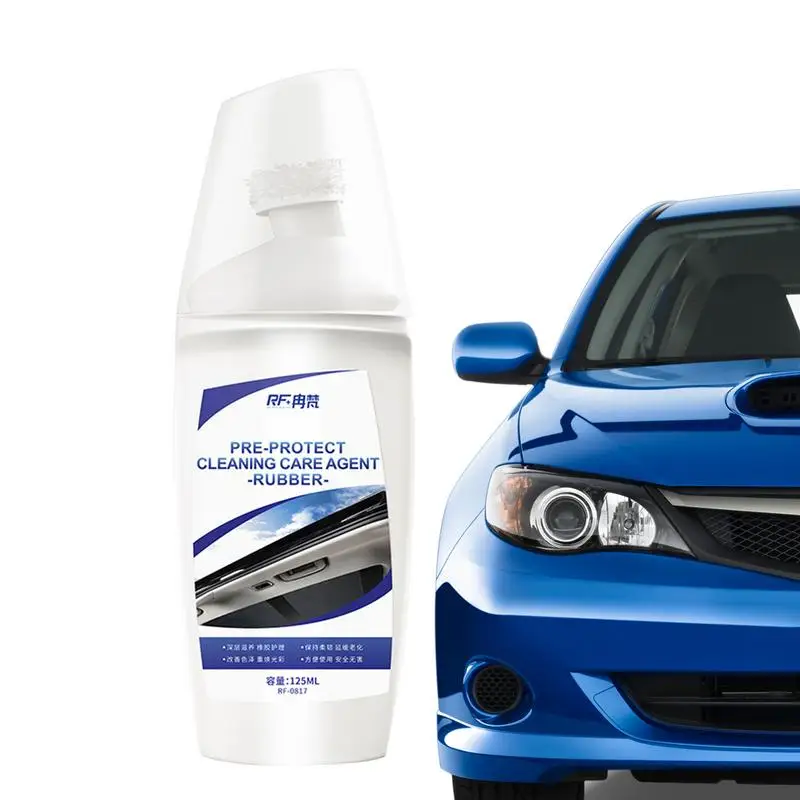 

Trim Restorer Car Rubber Seal Restorer Restores Black & Faded Trim Pieces While Adding Durability & UV Protection 4.225fl.oz