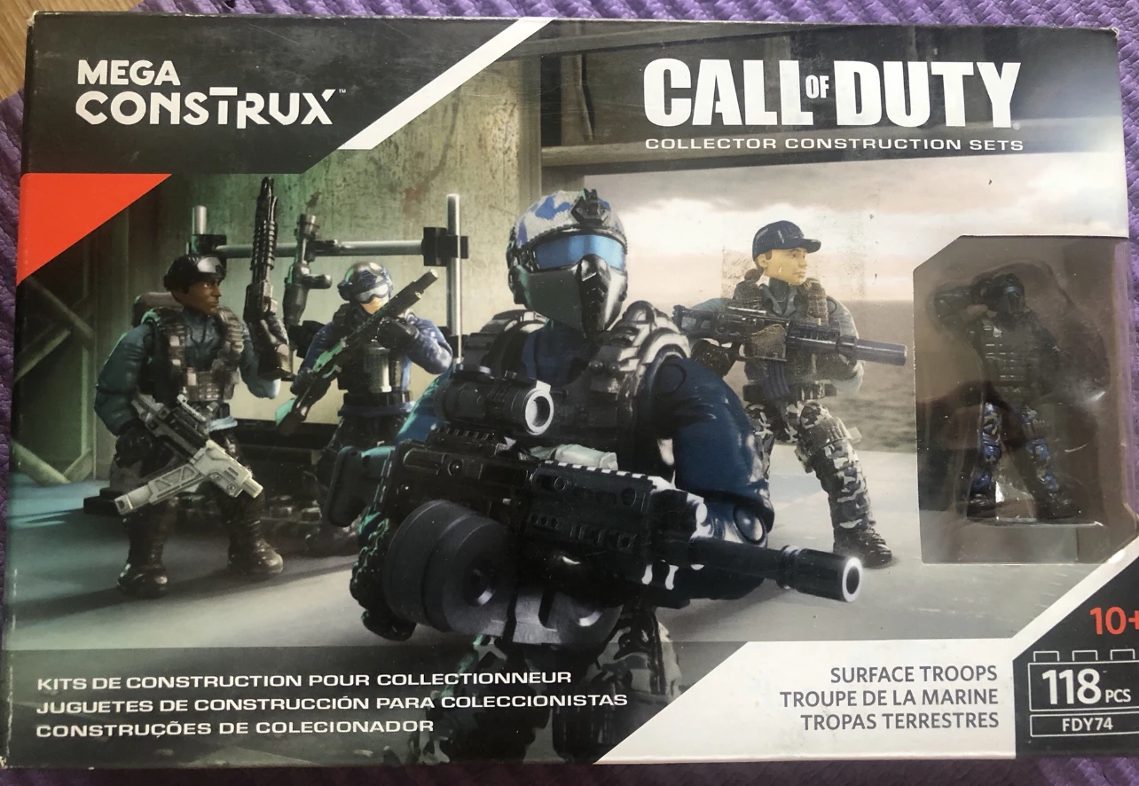 thumbnail image 1 of Conjuntos de figuras originales de Call of Duty de Mega Construx Bloks, bloques de construcción, juguetes para niños, colección de figuras de acción Mini Army, 1 of 5