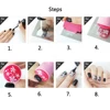 1 SET 2 Sides Nail Art Stamping Scraper Set,DIY Nail Beauty Decorations Stamper Template Tools,Salon Express Polish Konad Stamp 3