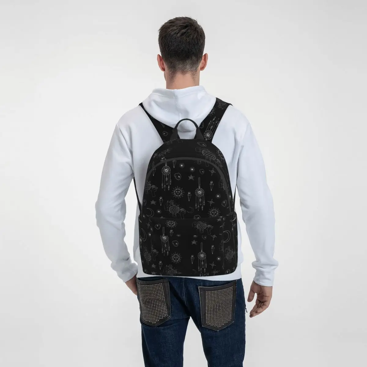 Gothic Backpacks School | Moon Backpack School | School Bags Rucksack | Bag  School Moon - Backpacks - Aliexpress