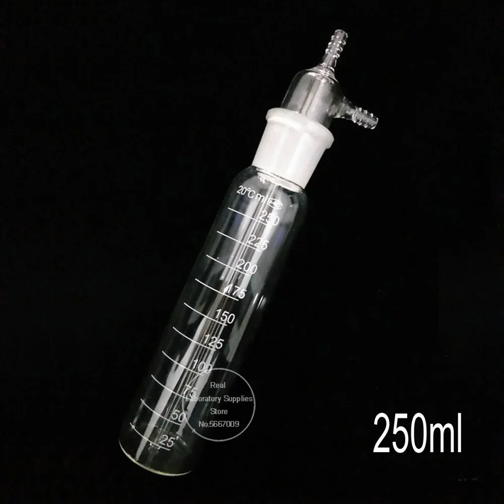 1pc/lot Lab 10ml-500ml Glass Impact Absorber Bottle Impingement Gas Sampler for Experiment, lab glass supplies