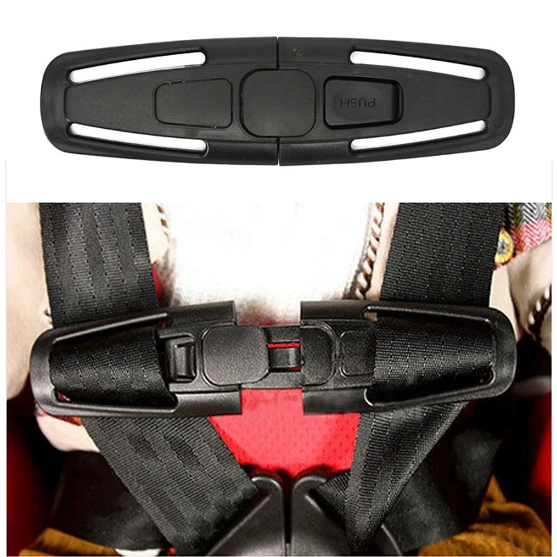 Car Baby Safety Seat Clip Fixed Lock Buckle Safe Belt Strap Latch Harness Chest Child Toddler Clamp