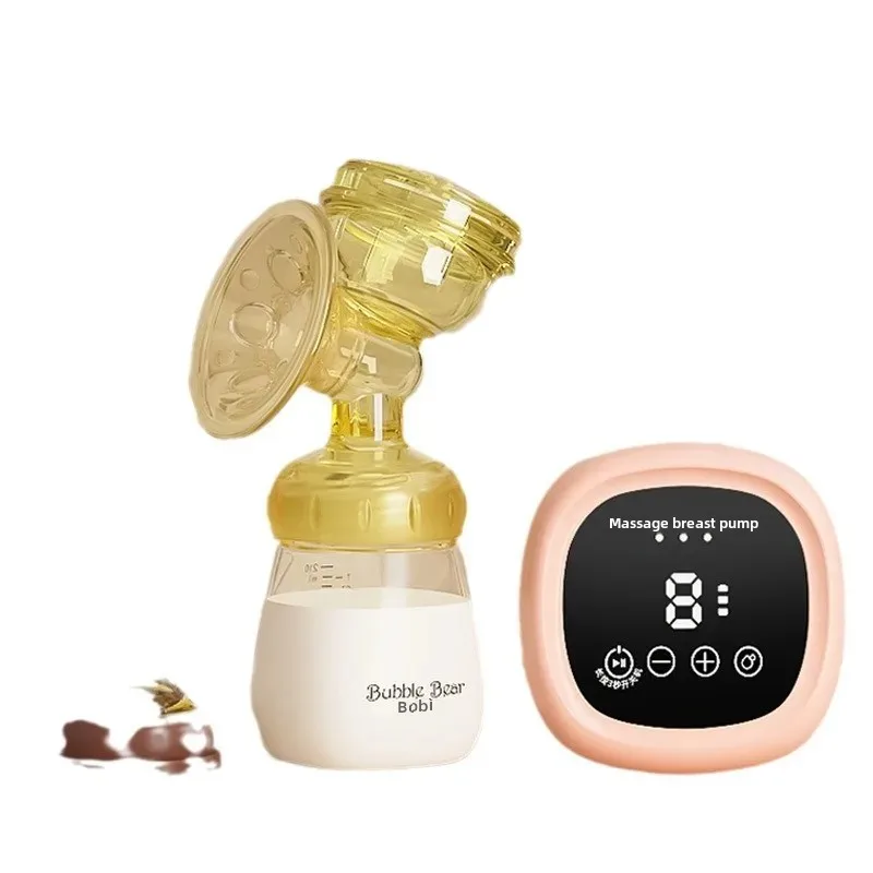 Automatic Electric Breast Pump Silent Comfortable Nano Silver Rechargeable Mother Baby Supplies Manual Breast Pump From China