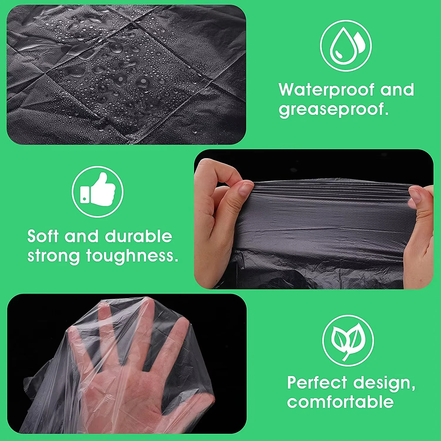 Waterproof Plastic Aprons for Kids and Adults