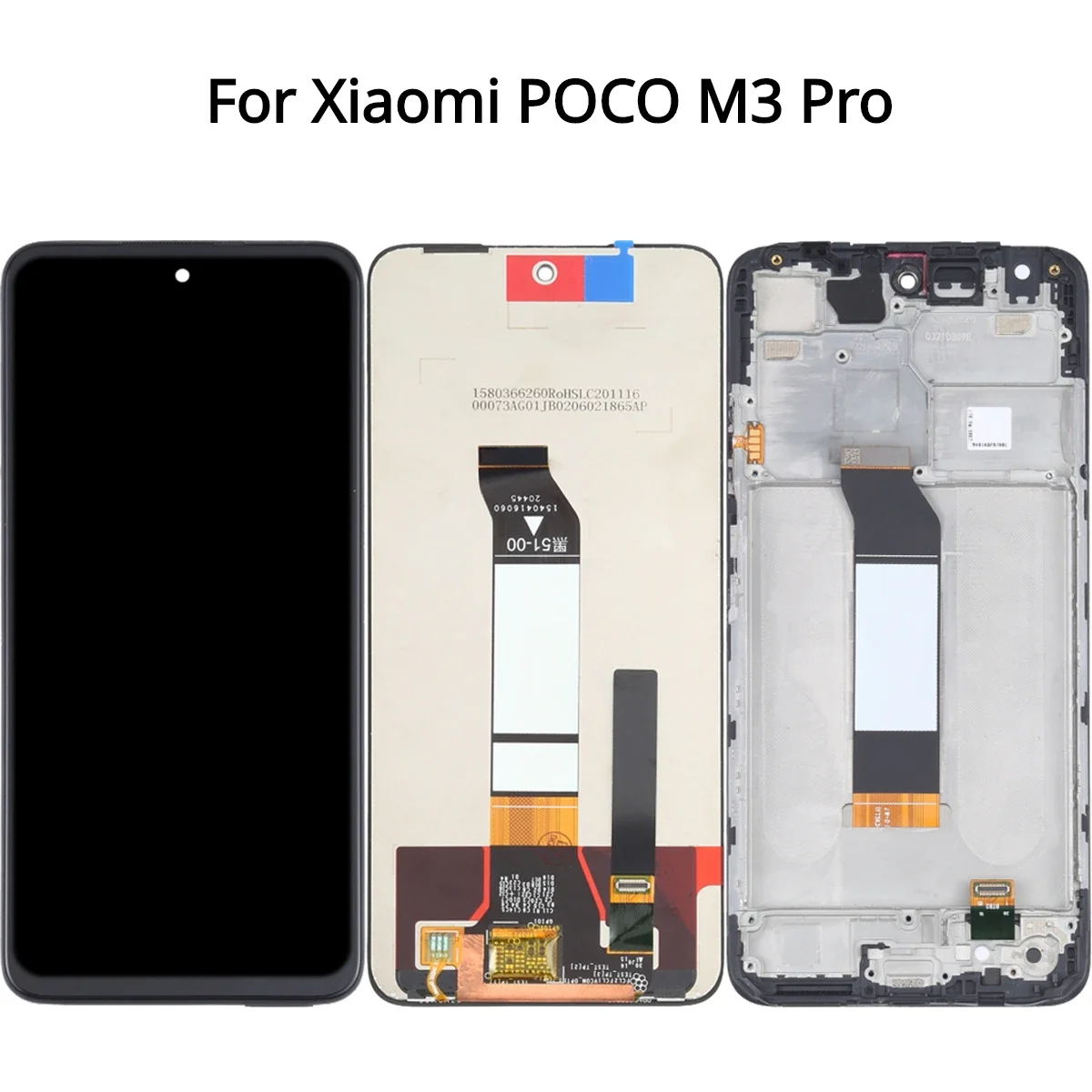 

For Xiaomi POCO M3 Pro 5G M2103K19PG M2103K19PI LCD Display Touch Screen Digitizer Assembly For POCO M3Pro LCD