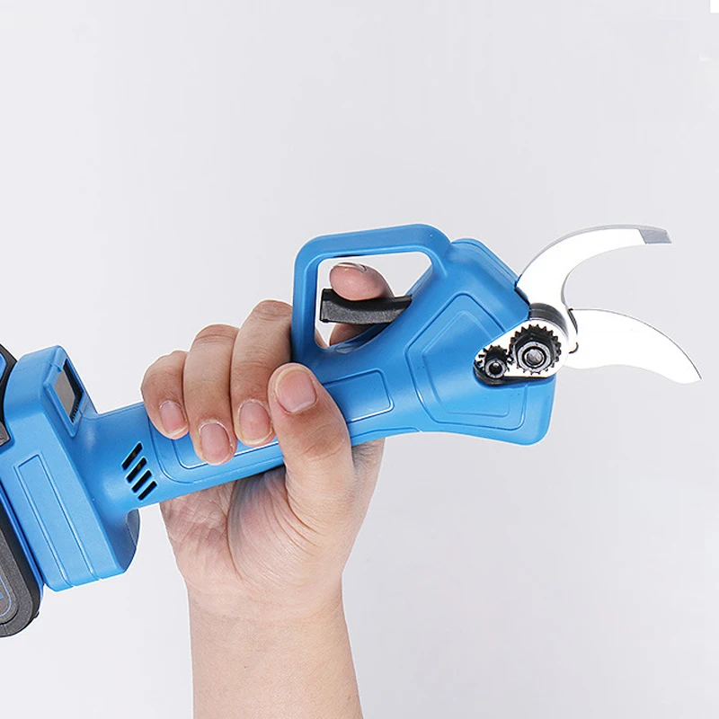 Multi-functional 28mm Electric Pruning Shear Powered Scissors Portable Cordless Electric Pruning Scissors For Trees And Garden