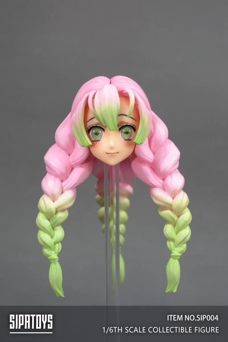 SIPATOYS SIP004 1 6 Scale Breath of flower Kanroji Anime Girls Head Sculpt Carving Clothes with