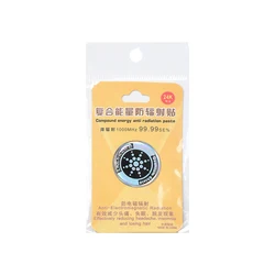 Quantum Shield EMF Protection Stickers - Universal Anti - Radiation for Mobile Devices and Electronics (Silver)