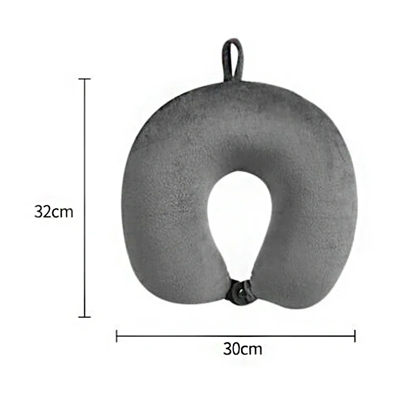 Car Neck Pillow Soft Travel Pillow with Foam Particles for Comfort on Airplanes Cars and Home Office Use Stuffed Toy 1PC car neck pillow