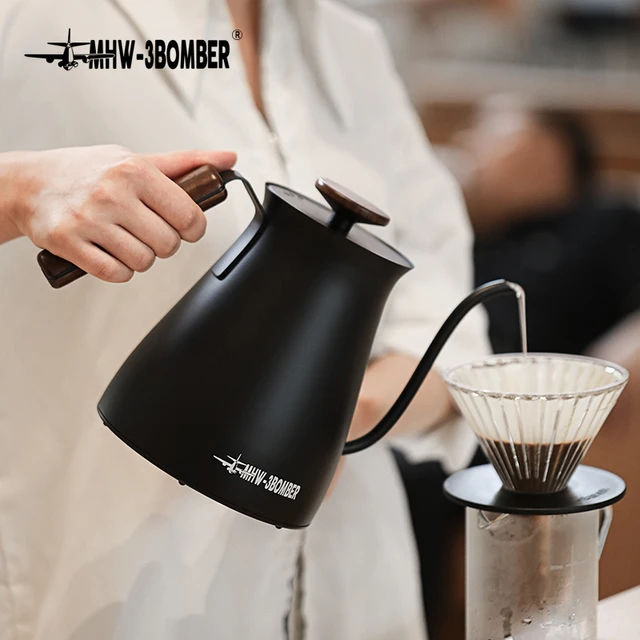 TIMEMORE Fish smart electric pour over kettle gooseneck variable  temperature-control hand brew 600ml 220V coffee pot - AliExpress