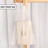 10/1Pcs Non Woven Fabric Shoe Bag Drawstring Shoe Storage Bags Dust Proof White Shoe Covers with Rope Portable Pouch for Travel 5