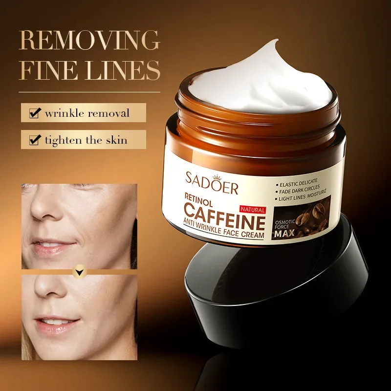 All English  Retinol Caffeine Anti Wrinkle face cream Moisturizing Facial face cream Cross border обучающие карточки english зоопарк