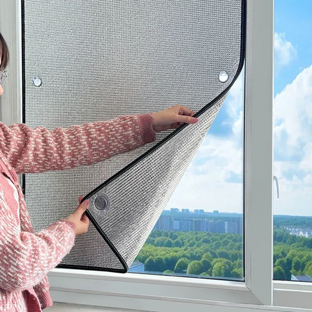 Double-Layer Aluminum Foil Insulation Film Thicken Sash Roof Insulation Shading Sunshine House Roof Windows Balcony Insulation