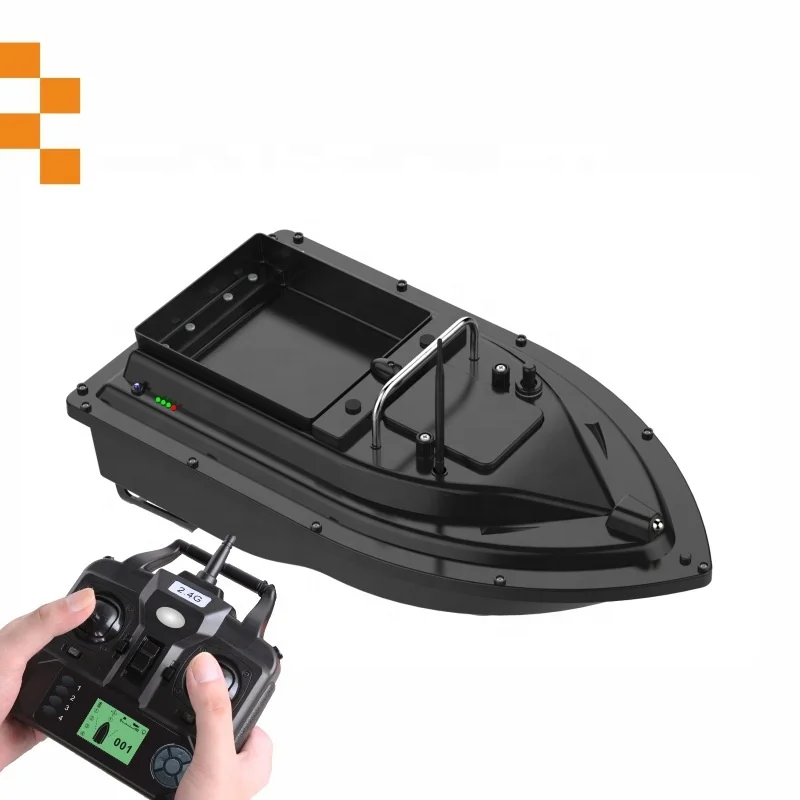LCD Display 500m Remote Controlled 12000mAh Battery Intelligent Fishing Bait Boat With GPS Positioning