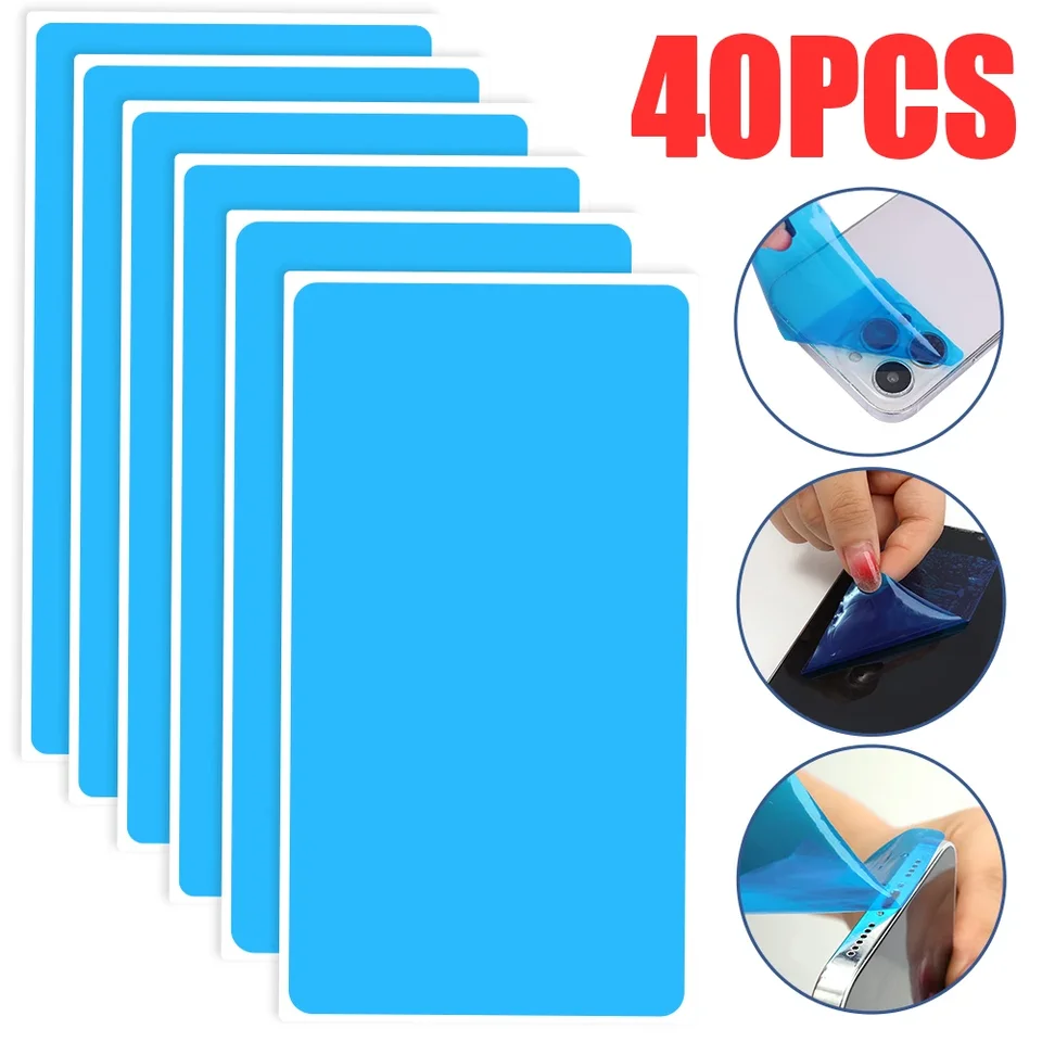 Lot De 48 Autocollants Filets Anti-poussière Pour Haut-parleurs De Téléphone - Taille Courte Et Longue - Transparents Et Universels