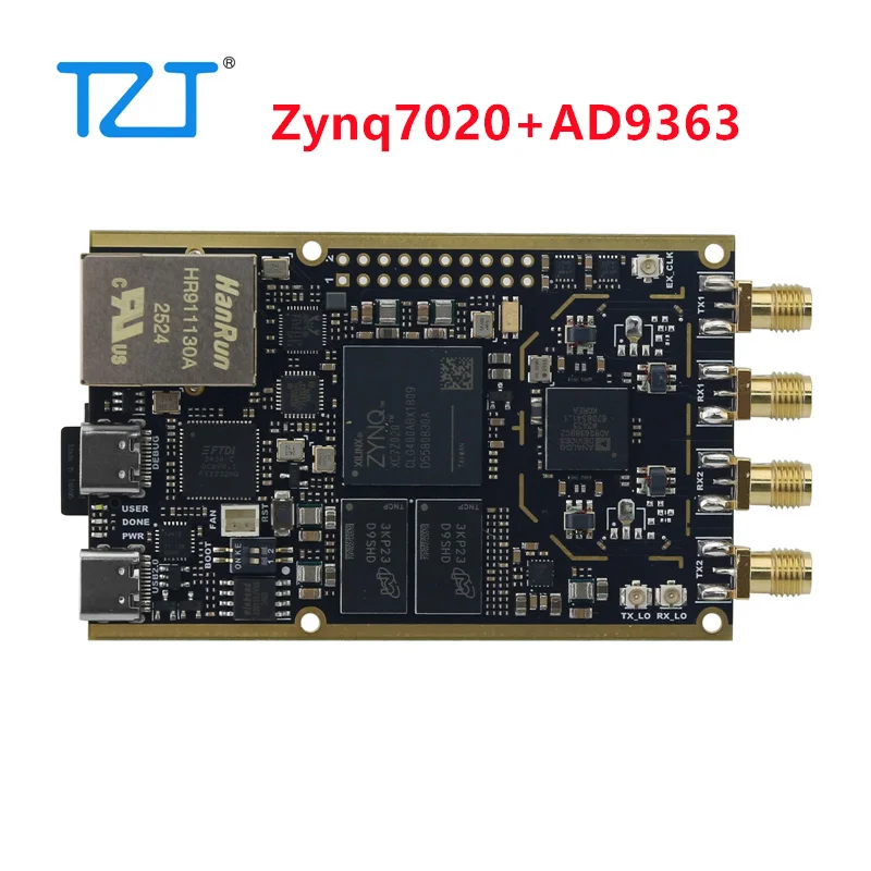 TZT 70MHz-6GHz Zynq7020+AD9363/Zynq7010+AD9363 SDR Software