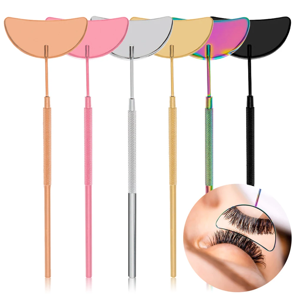 

Multifunction Eyelash Mirror Magnifying Long Handle Lash Mirror Checking False Eyelash Stainless Steel Grafting Eyelash Supplies