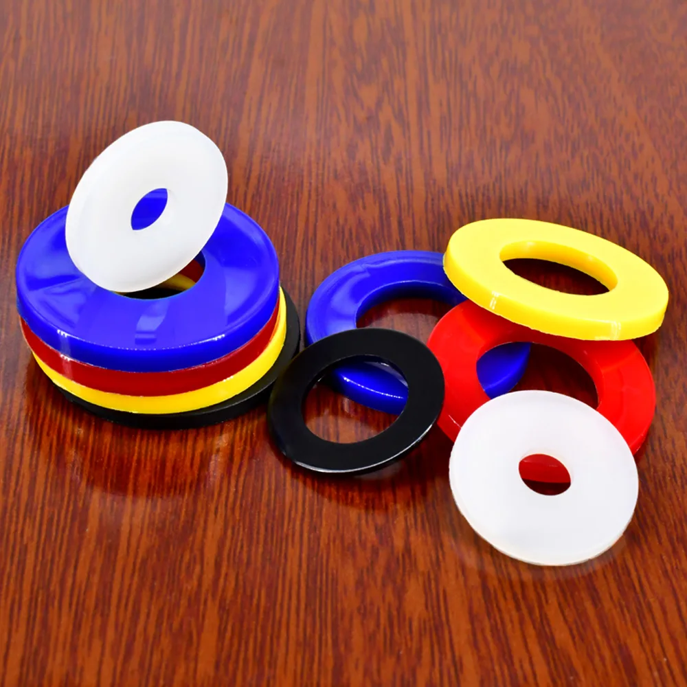 M2~M20 Nylon Flat Washers Black/White/Red/Yellow/Blue plastic plain Waterproof Sealing Hard Spacer Insulation Gaskets For Screws plastic washers,nylon washers
