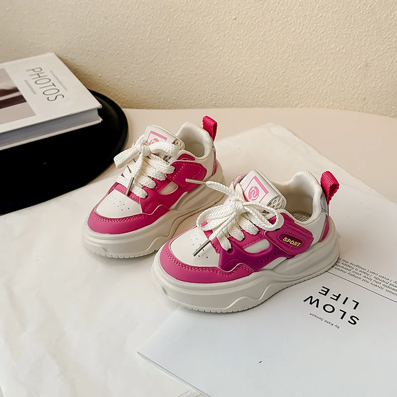 Soft Sole Kids Casual Platform Sneakers for Autumn