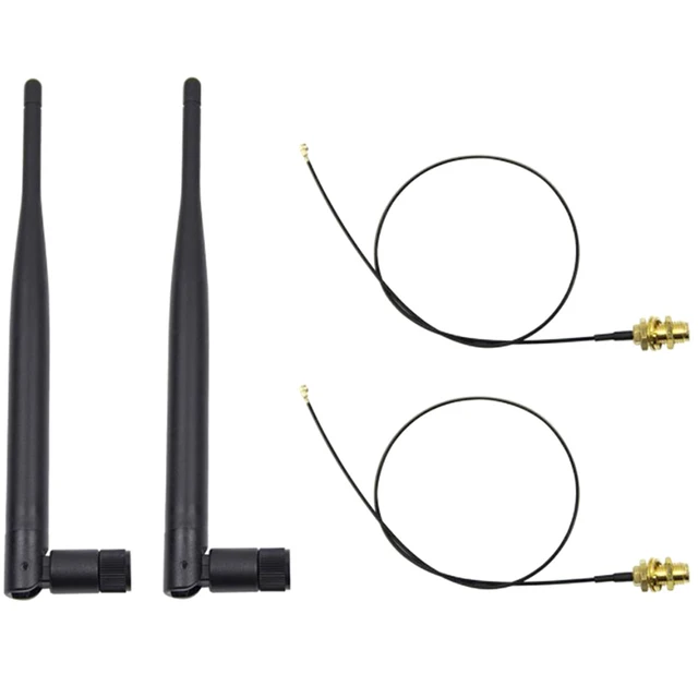 Antenna WiFi Dual Band 2.4/5GHz 8dBi SMA - Per Telecamere Sicurezza E Droni FPV - Foto 4