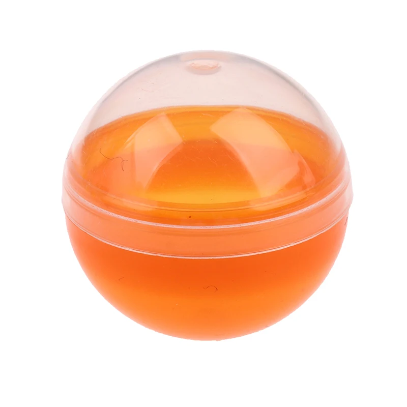 100Pcs 28/32/35/38mm Half Color Round Ball Empty Toy Vending Capsules Clear Balls Funny Toys For Outdoor Fun Sports