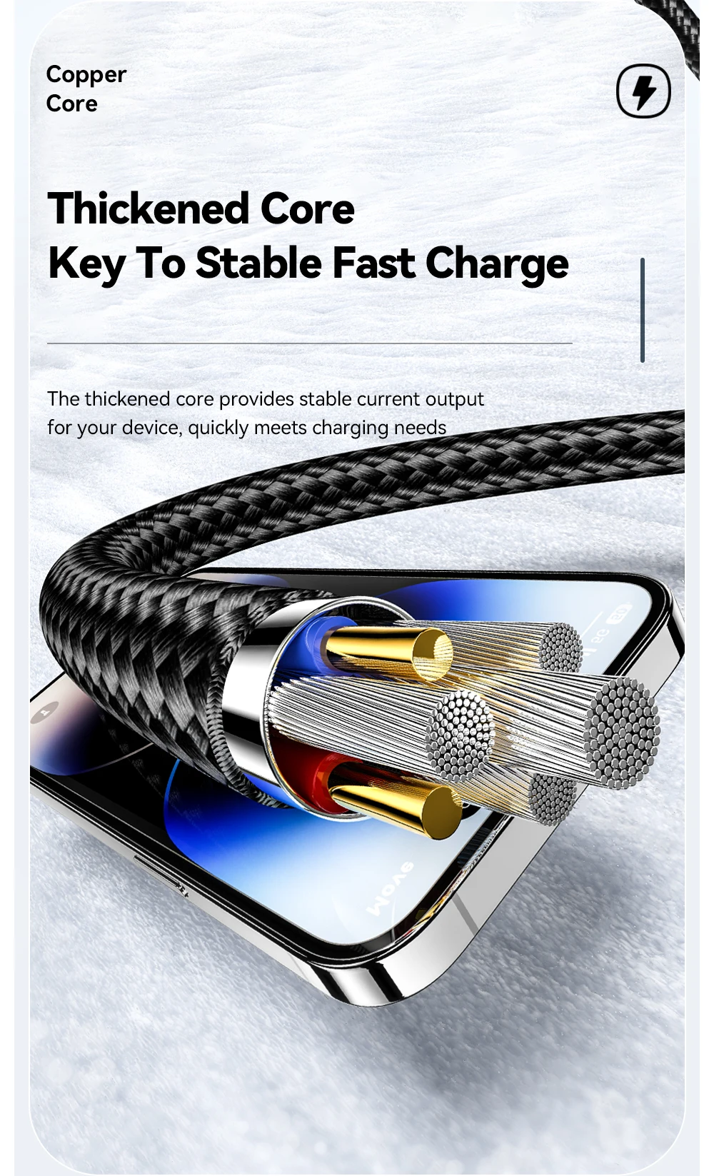 Essager 2 في 2 USB سريع ، هاتف محمول من نوع USB وphone Apple من نوع C ، ملحقات كابل شحن الكمبيوتر اللوحي 10 Essager 2 في 2 USB سريع ، هاتف محمول من نوع USB وphone Apple من نوع C ، ملحقات كابل شحن الكمبيوتر اللوحي