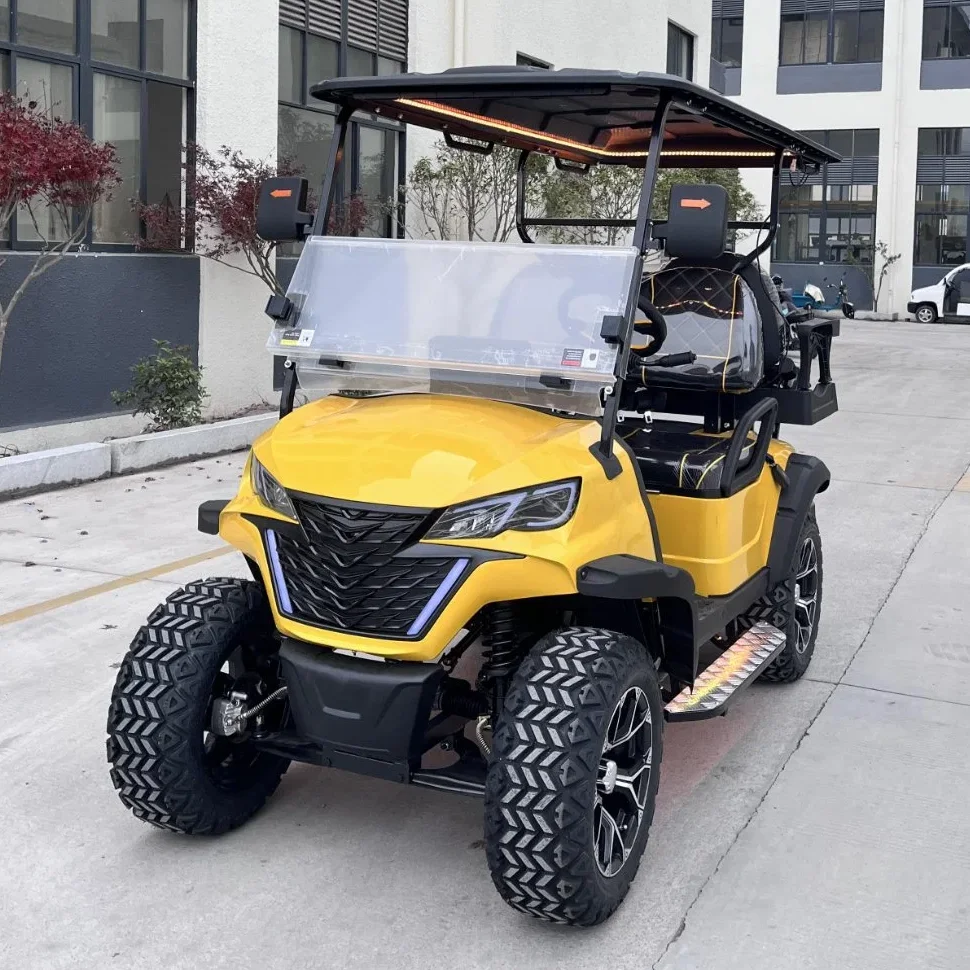 Cina Carrello Carrello 8 Posti Auto Elettrica 4000W Motori 4 Posti Carrelli Da Golf Fuoristrada Elettrici Carrello Da Golf 72 Volt Golf Buggy
