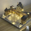 Louvre Museum Micro Mini Building Block Set: Iconic Art Gallery Micro Bricks Model, Exquisite Detailing, High-Quality Material 4