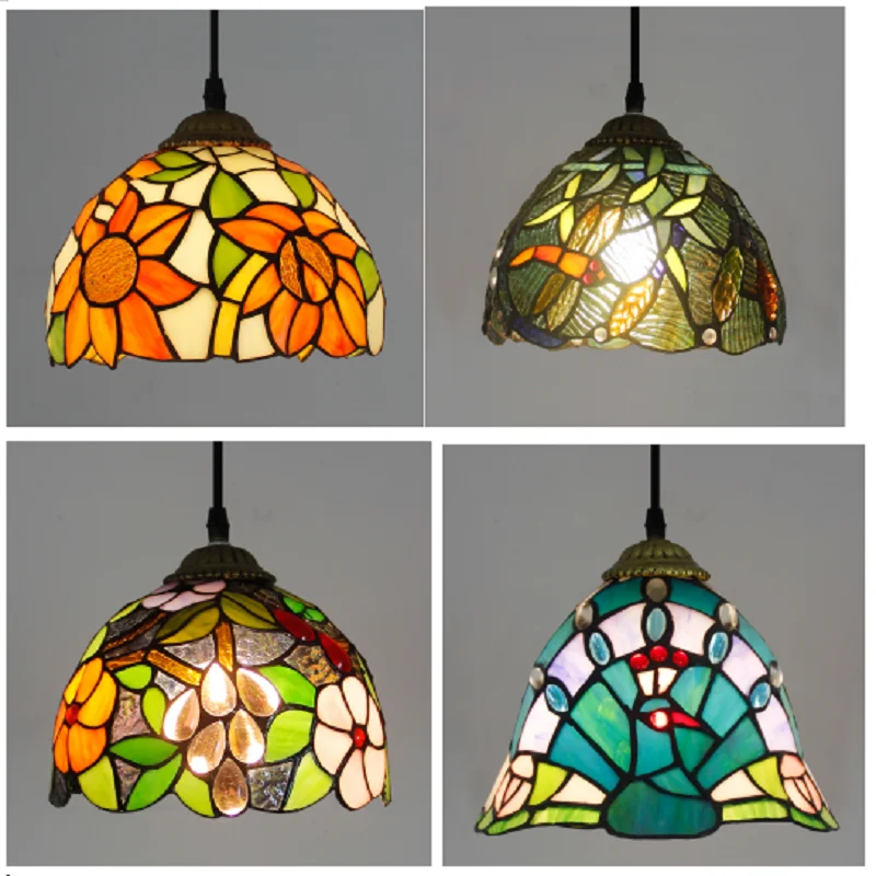 Hanging Lamp Light Fixtures For Dining Room Kids Vintage Retro Tiffany Stained Glass Shade Flower Dragonfly Peacock Design Decor Aliexpress Hanging Lamp Light Fixtures For Dining Room Kids Vintage Retro Tiffany Stained Glass Shade Flower Dragonfly Peacock Design Decor Aliexpress