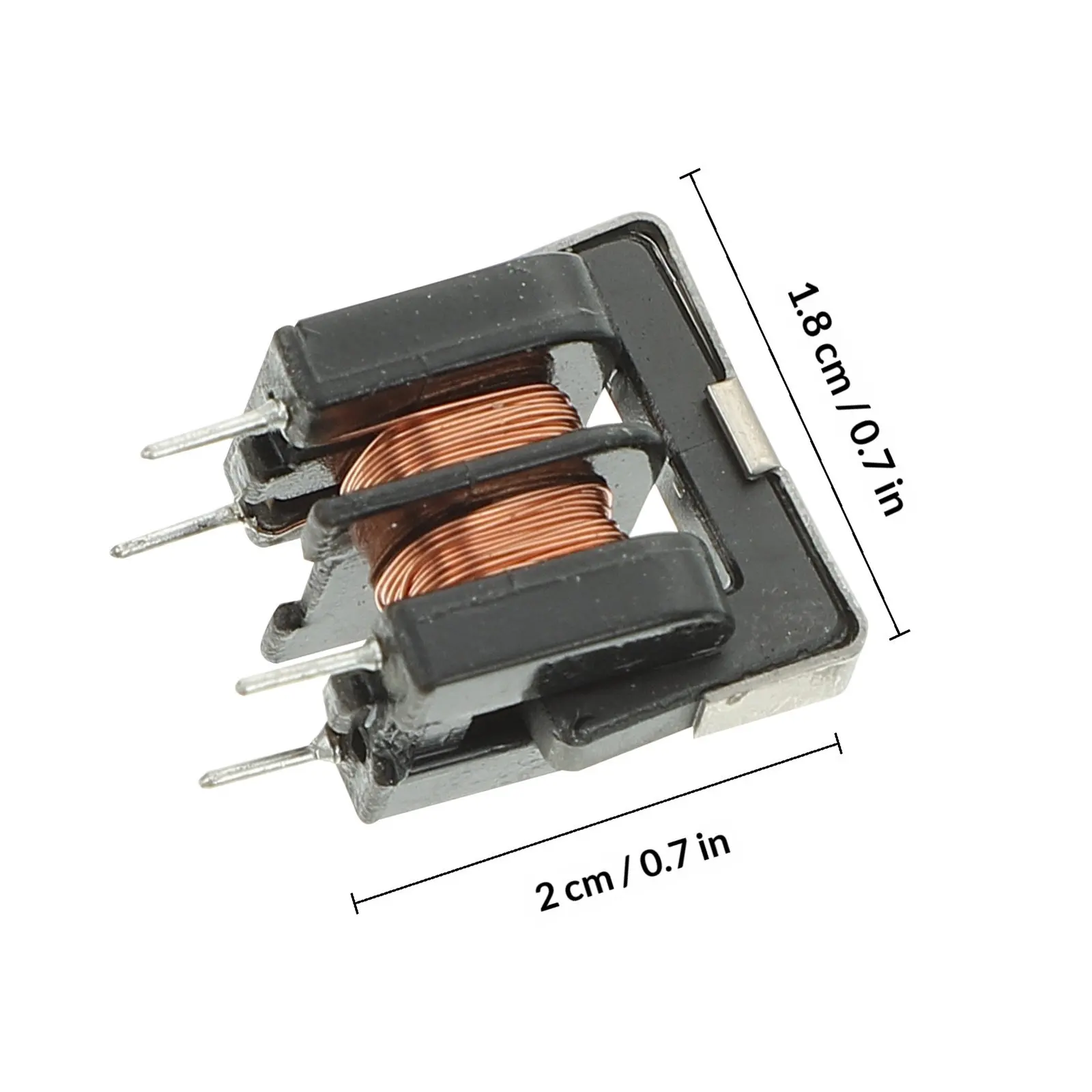 10개 공통 모드 인덕터 필터 Uu9. 7x8mm 10Mh 신호용 고신뢰성 저자기누설 인덕턴스 필터